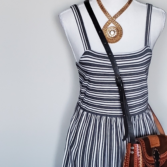 Loft  stripe dress Extra Small - Picture 4 of 6